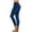 02 Navy, variant on YueHuiYing Women's Casual Fashion Leggings with Gusseted Ankle Design and Elastic Yoga Fitness Running Gym Workout Pants Yoga Long Pants