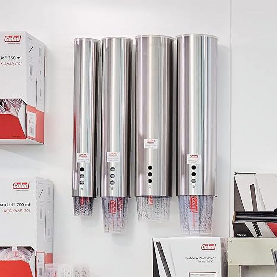 EMM Specialties SLS-94990350 350 ml Stainless Steel Dispenser