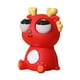 thumbnail image 1 of Juguete de animales con ojos elevados, juguete de dragón de ojos grandes de dibujos animados, juguete sensorial suave, juguete de dragón que hace Rojo, 1 of 9