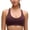 Ripe Plum, variant on Butterluxe Racerback Sports Bras for Women V Neck Padded Wireless Athletic Yoga Crop Top