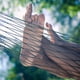 thumbnail image 3 of Net Hammock - One Person Garden Hammock, Camping, Lightweight for Indoor and Outdoor, Green, 3 of 5