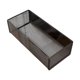 thumbnail image 1 of Organizador magnético para refrigerador, multiusos, sin perforaciones, para superficies metálicas negro, 1 of 9