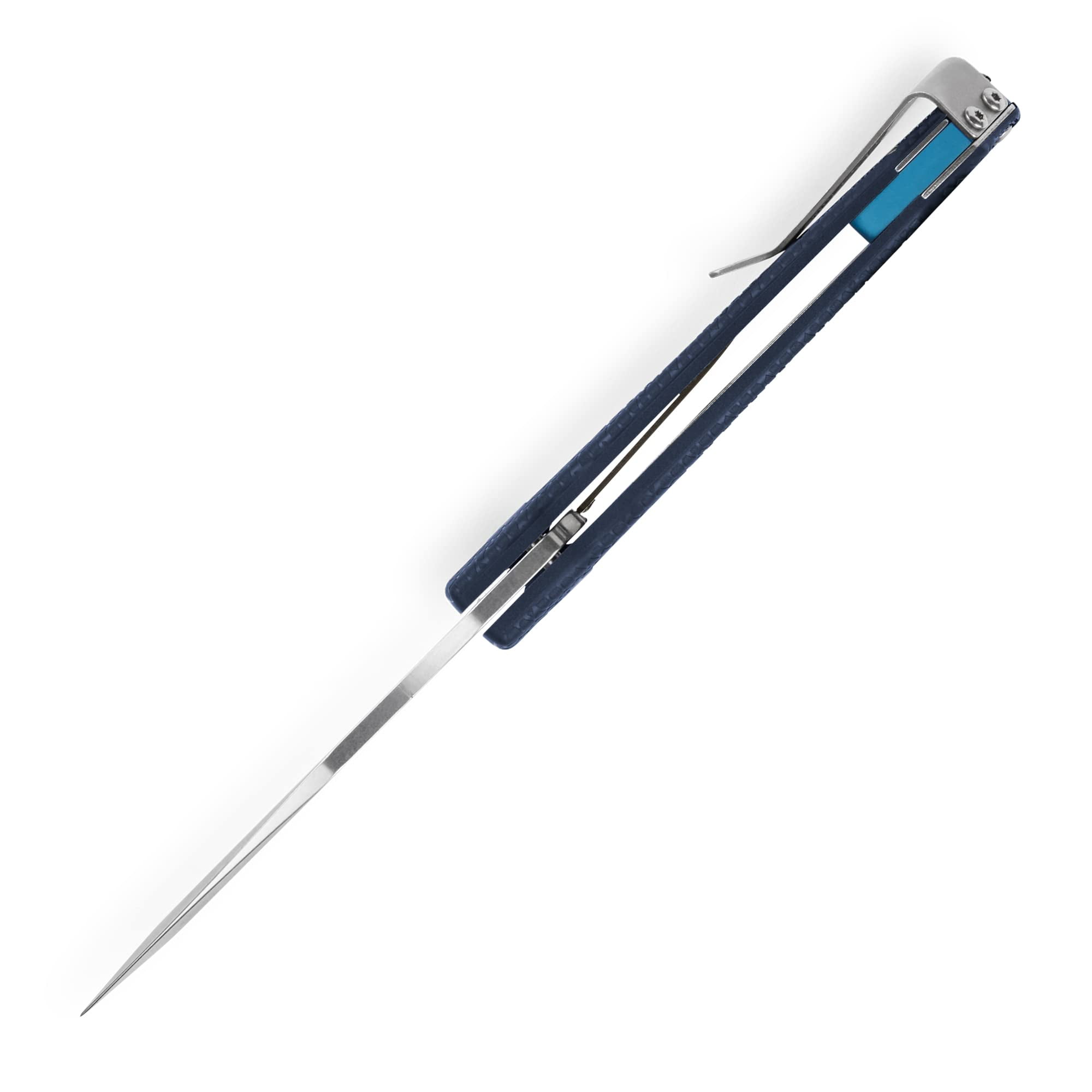 Buck Knives 840 Sprint Select Folding EDC Knife, 3-1/8” Pocket Knife Blade, Blue, 3.2 oz