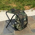 thumbnail image 2 of Silla de Enfriamiento con Mochila, Asiento Plegable Portátil, Taburete Ligero para Pesca, Equipo para Exteriores para Acampar, Viajar y Hacer Senderismo, 2 of 5