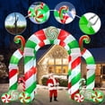 thumbnail image 3 of Arco de Navidad inflable Kalolary de 4 m con luz LED, 3 of 7