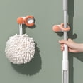 thumbnail image 4 of MERRYHAPY Organizador De Fregonas Y Escobas Montado En Pared Con Adhesivo Y Gancho Resistente, 4 of 8