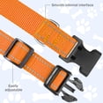 thumbnail image 3 of Minzimin 1pcs Reflective Dog Collar, Sturdy Nylon Collars for Large Girl and Boy Dogs, Adjustable Dog Collar with Quick Release Buckle, 3 of 6