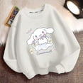 thumbnail image 4 of Encantadoras sudaderas con capucha de Sanrioed para niños, sudadera de algodón con dibujos animados de Anime Kawaii Cinnamoroll para niños y niñas, jersey de otoño para niños, regalos, 4 of 4