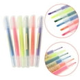 thumbnail image 2 of Yammee 6 Pcs Watercolor Gel Pen Cute Highlighter Solid Accent Ink Maker Smooth Writing, 2 of 10