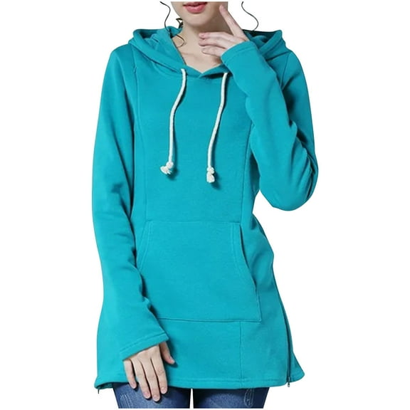 Breaise Womens Breastfeeding Sweatshirt Slim Nursing Hoodie Sweatshirt Long Sleeves Breastfeeding Maternity Tops Casual Clothes