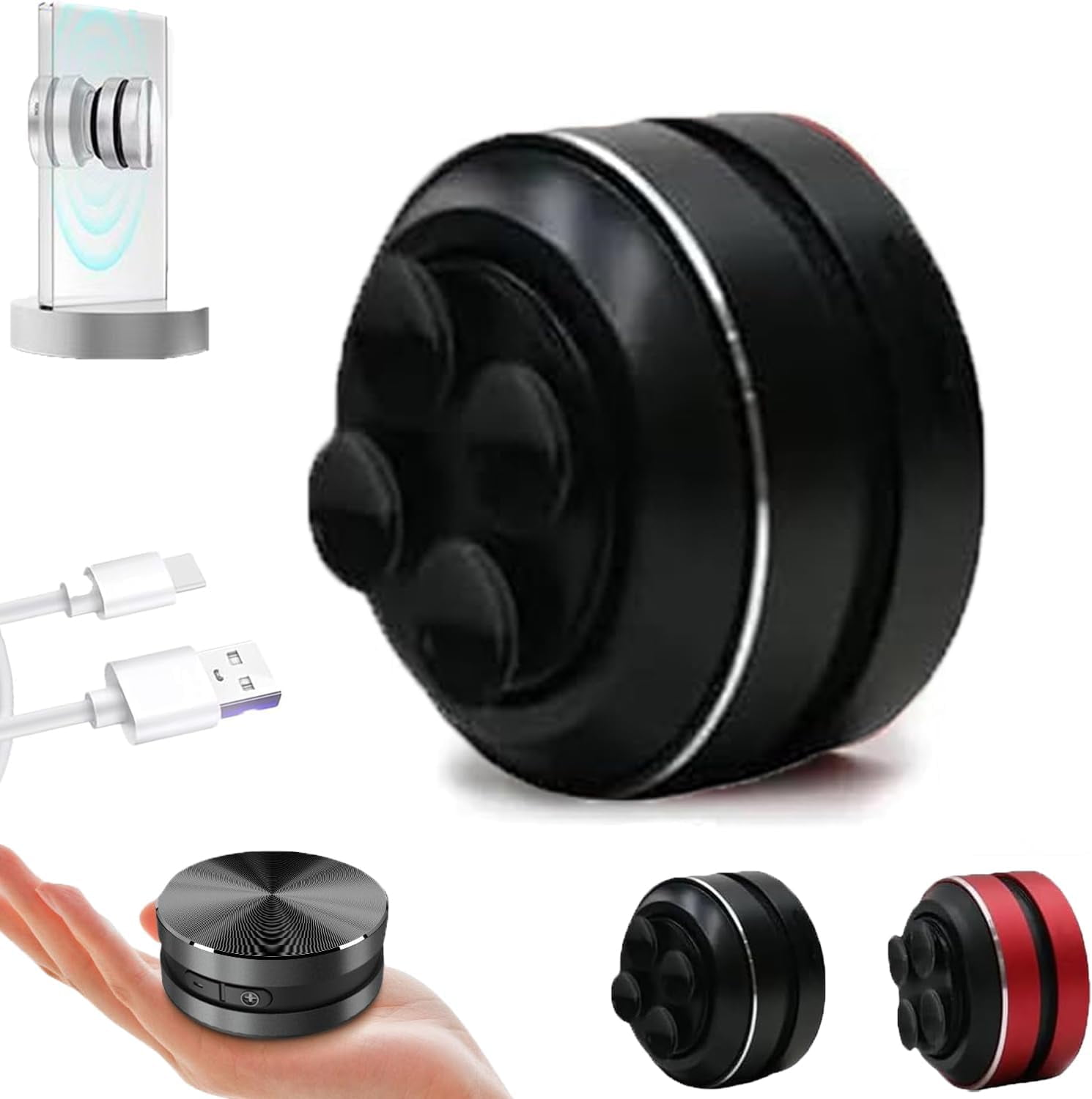 GGMM Alexa Echo Dot 3rd Gen Battery Base, Portable Wireless Dock