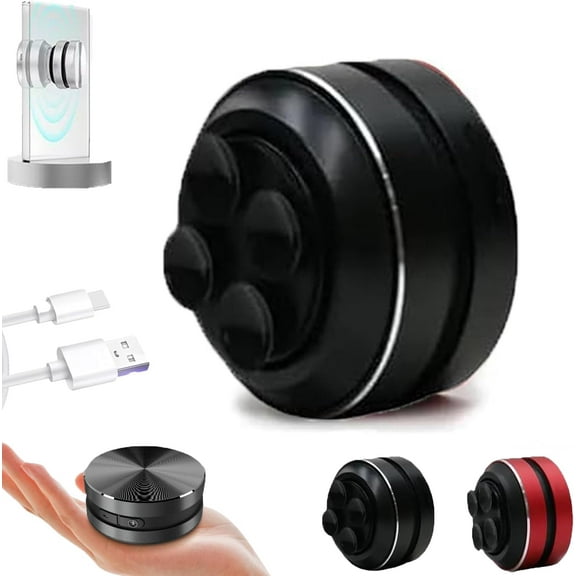 Echo Pod Mini Bluetooth Speaker, Echo Pod Speaker,Bone Conduction Portable WirelessSpeaker, Turn Any Surface with Suction Cup for Bath, Home, Outdoor, Travel