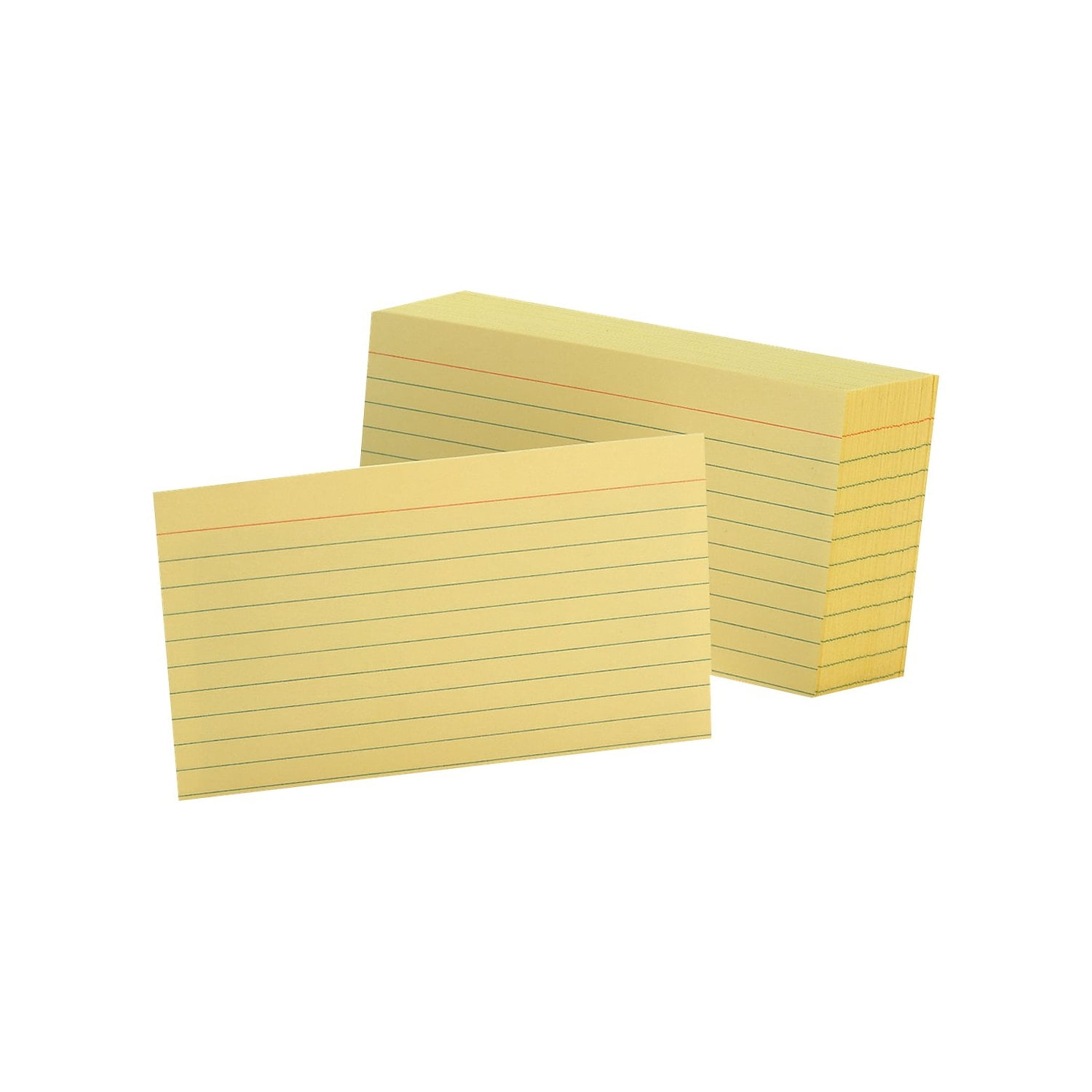 (4 pack) Oxford, OXF7321CAN, Colored Ruled Index Cards, 100 / Pack