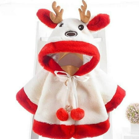 

Juebong Jackets for Baby Clearance Toddlers Baby Grils Cute Ear Button Windproof Thick Plush Fleece Warm Jacket