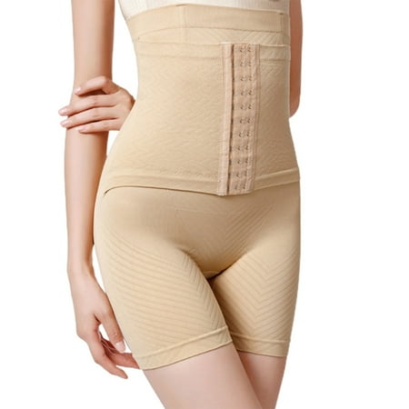 

Womens Push Up Butt Lifter Slim Body Shaper Tummy Control Girdle Seamless Panties with Hooks High Waist Thigh Slimmer Underwear Shorts Plus Size 4/5XL