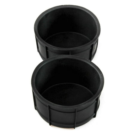 Red Hound Auto 2 Front Center Console Cup Holder Inserts 2016-2018 Compatible with Nissan Armada Rubber Liner