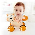 thumbnail image 6 of Hape Dante Wooden Cat Push & Go Release Toy, Baby & Toddler, 6 of 6