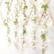 thumbnail image 2 of Inteprter Flores artificiales de Sakura, guirnalda de enredadera colgante, de novia falsa, decoración de pasillo para el hogar, planta, fiesta, Kits de decoración para fiestas Blanco Inteprter HA084219-01, 2 of 6