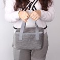thumbnail image 4 of Bolsa térmica plegable para el trabajo, bolsas de almuerzo para hombres/mujeres, bolsa de picnic, camping, viajes, barbacoa, leche, bebidas para el desayuno Xemadio LN-1100, 4 of 7