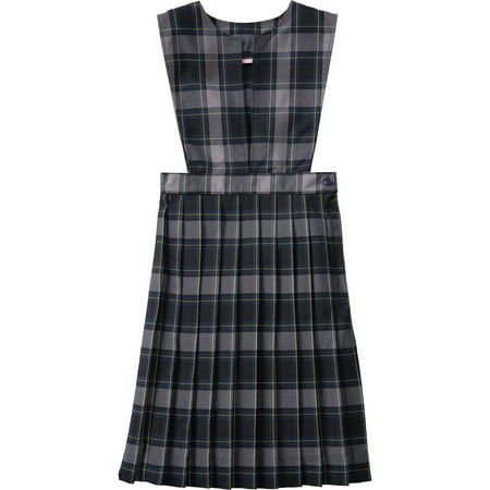 Classroom School Uniforms Little Kid Slit Front Jumper Model 72 5P4721A, 4, Blue