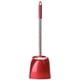 thumbnail image 3 of Toystoory Soporte creativo para escobilla de baño, soporte para herramientas de limpieza de baño con Base de soporte, escobilla de baño, accesorios de Juegos de accesorios de baño vino rojo 2 # Toystoory HA000367-05B, 3 of 6