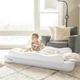 thumbnail image 4 of Regalo Inflatable Toddler Bed with Two-Sided Safety Rail Bumpers, Air Pump & Carry Bag, White, 4 of 16