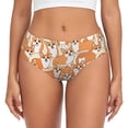 thumbnail image 1 of Balery Corgi Animal Ropa Interior de Algodón para Mujer con Dibujo – Braguitas Cómodas y Elásticas, Estilo Clásico-XX-Large, 1 of 6
