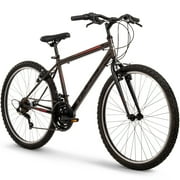 Huffy 26 North Peak Mountain Bike, Fits Riders 50+, Charcoal Gray, Adult, Mens