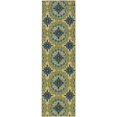 thumbnail image 1 of Oriental Weavers Tapis de Course Tissé à la Machine 2'3" x 7'6" en Vert, 1 of 2