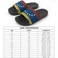 thumbnail image 2 of GZHJMY Stylish Slides for Women Men, Bolivarian Republic of Venezuela Flag Soft Flexible Slip-on Sandals Slippers, 2 of 7
