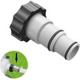 thumbnail image 2 of Adaptador de manguera para bombas de piscina, casquillo de manguera de 32/38 mm de diámetro con anillo de junta, adaptador de plástico, accesorios de repuesto para piscina, 2 of 5