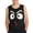 Black, variant on Boys Funny Face Tank Top Sleeveless Crewneck Kids Cartoon Character Shirt Orange Summer Soft Polyester Spandex Casual Tops,Size 6 T