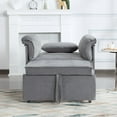 thumbnail image 3 of Gewnee Single Convertible Chair Bed, Sleeper Chair Bed 3 in 2, Stepless Adjustable Backrest,Armchair, Sofa Bed Pull Out Sleeper Bed Living Room, Bedroom, 3 of 14