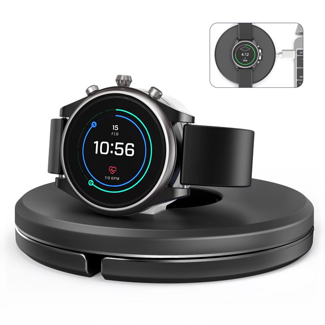 TIMIFIS For Fossil Gen 4 Gen 5 Smart Watch Magnetic Fast Charging Dock USB Cable Charger Gift