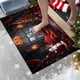 thumbnail image 1 of Felpudo navideño para puerta de entrada | Alfombra de poliéster absorbente y antideslizante de 40 x 60 cm | Felpudo acolchado y antisuciedad para cocina, baño, entrada, porche, lavandería,, 1 of 6