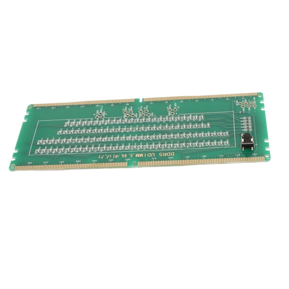 Ddr5 Memory Test Card DDR5 Memory Tester Desktop DDR5 Memory Tester Mainboard Maintenance Test Card With Light Emitting Diodes