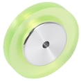 thumbnail image 2 of 3X 200mm Aluminum Polyurethane Industrial Encoder Wheel Measuring Wheel for Measuring Rotary Encoder, 2 of 7
