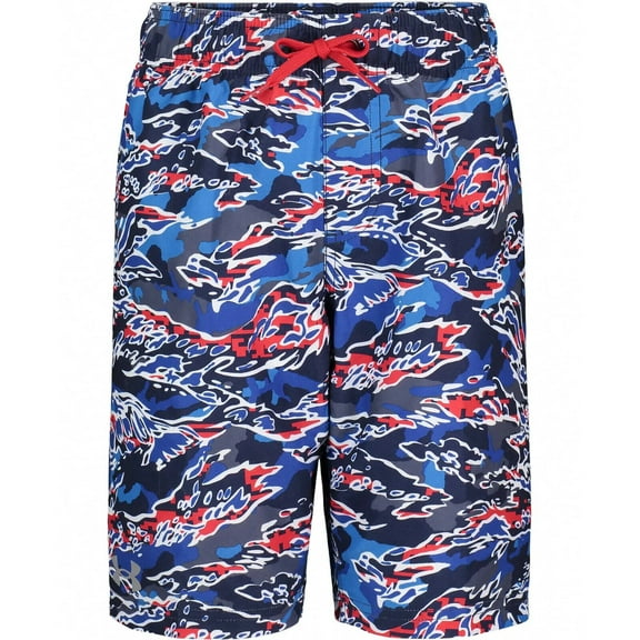 Under Armour Boys’ Hyper Camo Volley Shorts Victory Blue