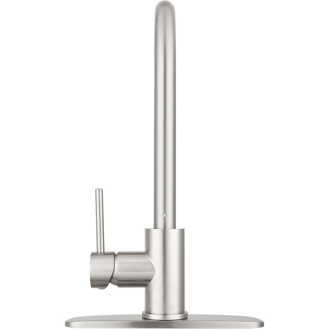 Dura Faucet DFNMK540SN Touch Sensor Pull-Down RV Kitchen Faucet, Satin Nickel