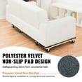 thumbnail image 3 of VEVOR Furniture Dolly, 1000 lbs Each Load Capacity,2 Packs, 18" x 30", 8 x 3" PP Swivel Casters,Heavy Duty Hardwood Furniture Moving Dolly,Mover's Dolly, Moving Cart with Wheels for Heavy Furniture, 3 of 9