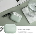 thumbnail image 3 of Native Union Roam Case – Silky Matte Liquid Silicone Case – Compatible with AirPods Pro/Pro 2(Sage), 3 of 8