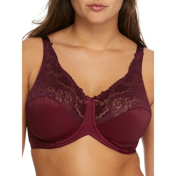 Lilyette Womens Comfort Lace Minimizer Bra Style-428