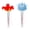 Octopus & Puffer, variant on 2 Pack Floating Pool Thermometer, Large Size Easy Read for Water Temperature with String for Outdoor and Indoor Swimming Pools and Spas (Flamingo & Turtle)