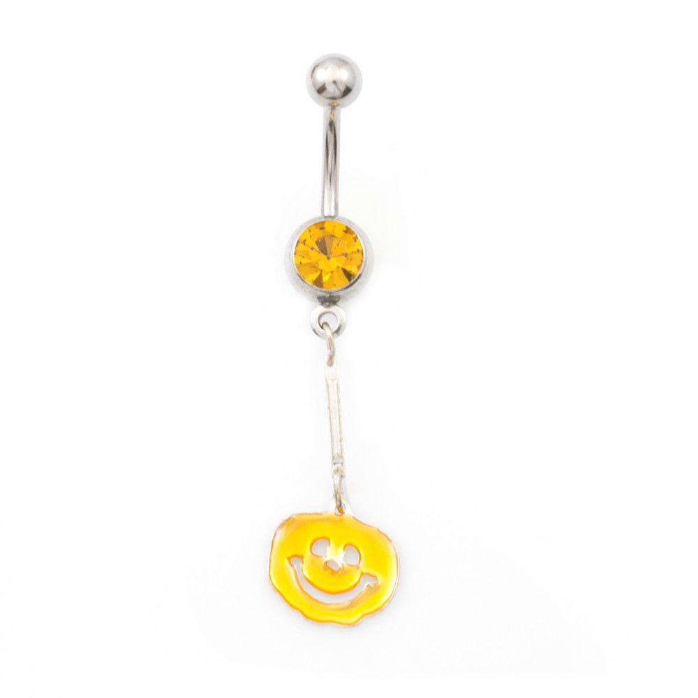 pumpkin belly ring