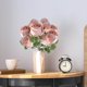 thumbnail image 5 of pstuiky Ramo de rosas artificiales de dos ramas para decoración del hogar - Ramo de rosas artificiales para pared, 5 of 9