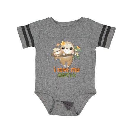 

Inktastic Sloth I Love My Abuelo Gift Baby Boy or Baby Girl Bodysuit