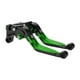 thumbnail image 1 of Palancas de freno y embrague cortas largas para Yamaha MT-07 14-22, palanca de freno ajustable en 6 posiciones, aleación de aluminio, cabeza negra, mango verde, 1 of 1
