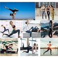 thumbnail image 6 of YUSHOW Black Leggings Women High Waist Yoga Pants with Pockets Dry Fit Tummy Control Workout Running Yoga Leggings for Women, 6 of 7