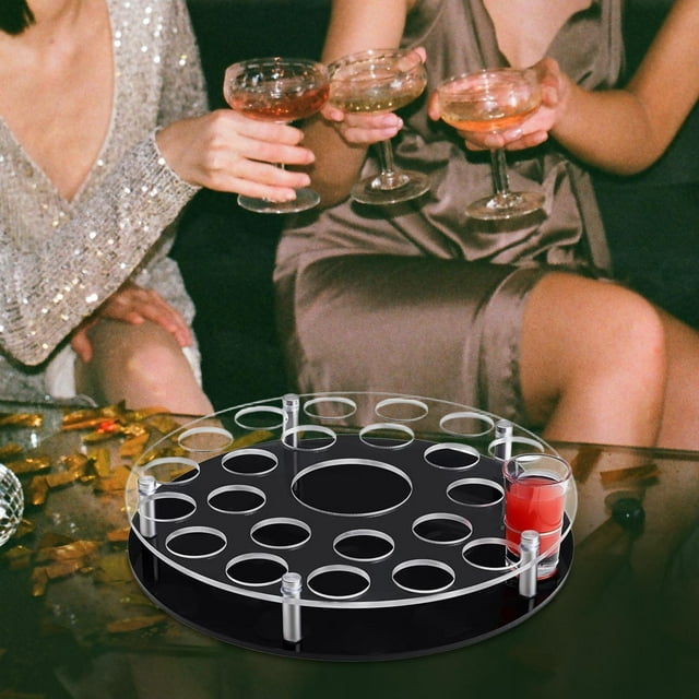 Soporte para copas de vino, bandeja para servir copas, organizador de vasos, expositor de cerveza y vino para reuniones, fiestas, vodka y tequila.