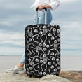 thumbnail image 6 of Picia Skeletons Dancing Luggage Protector Cover Thicken Suitcase Protector Cover Fit 18-32 Inch Luggage-X-Large, 6 of 9